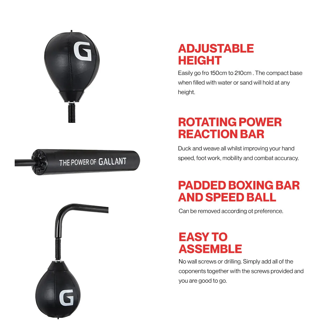 Gallant Freestanding Boxing Punch Speedball Bag - Free Standing Punch Bag