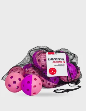 Gamma Indoor Two-Tone Training Ball 6 Pack