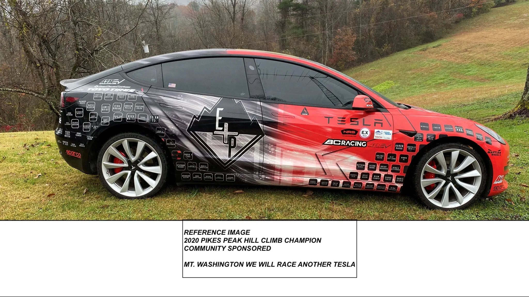 Get your name on the race car!