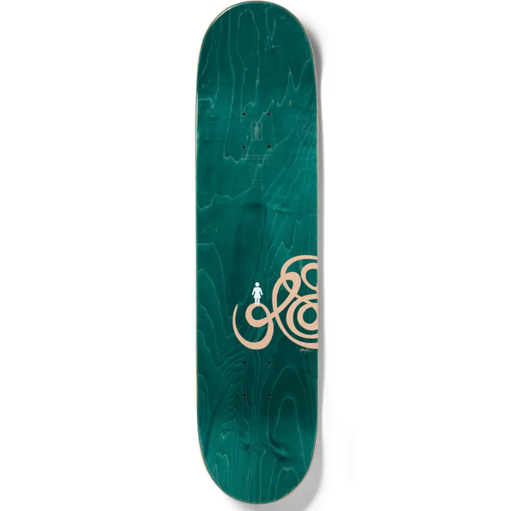 Girl Breana Geering Jenkins 30 Swirls Deck 8"