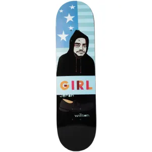 Girl Jeron Wilson Evan Hecox Portrait Skateboard Deck 8.125"