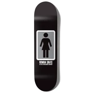 Girl - Rowan Davis OG Black White 7.75 Skateboard Deck