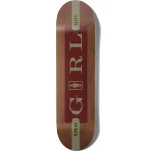 Girl Rowan Davis Serif Deck 7.75"