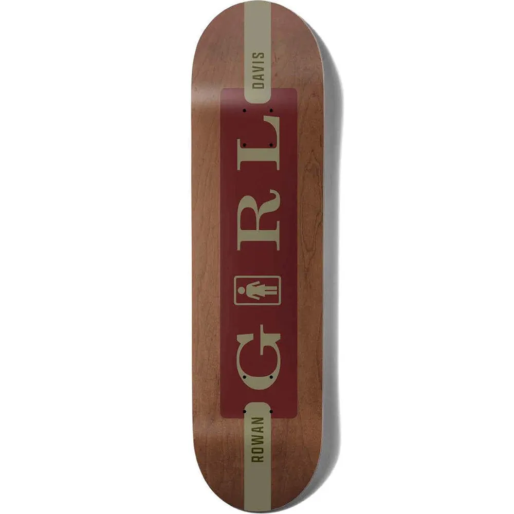 Girl Rowan Davis Serif Deck 7.75"