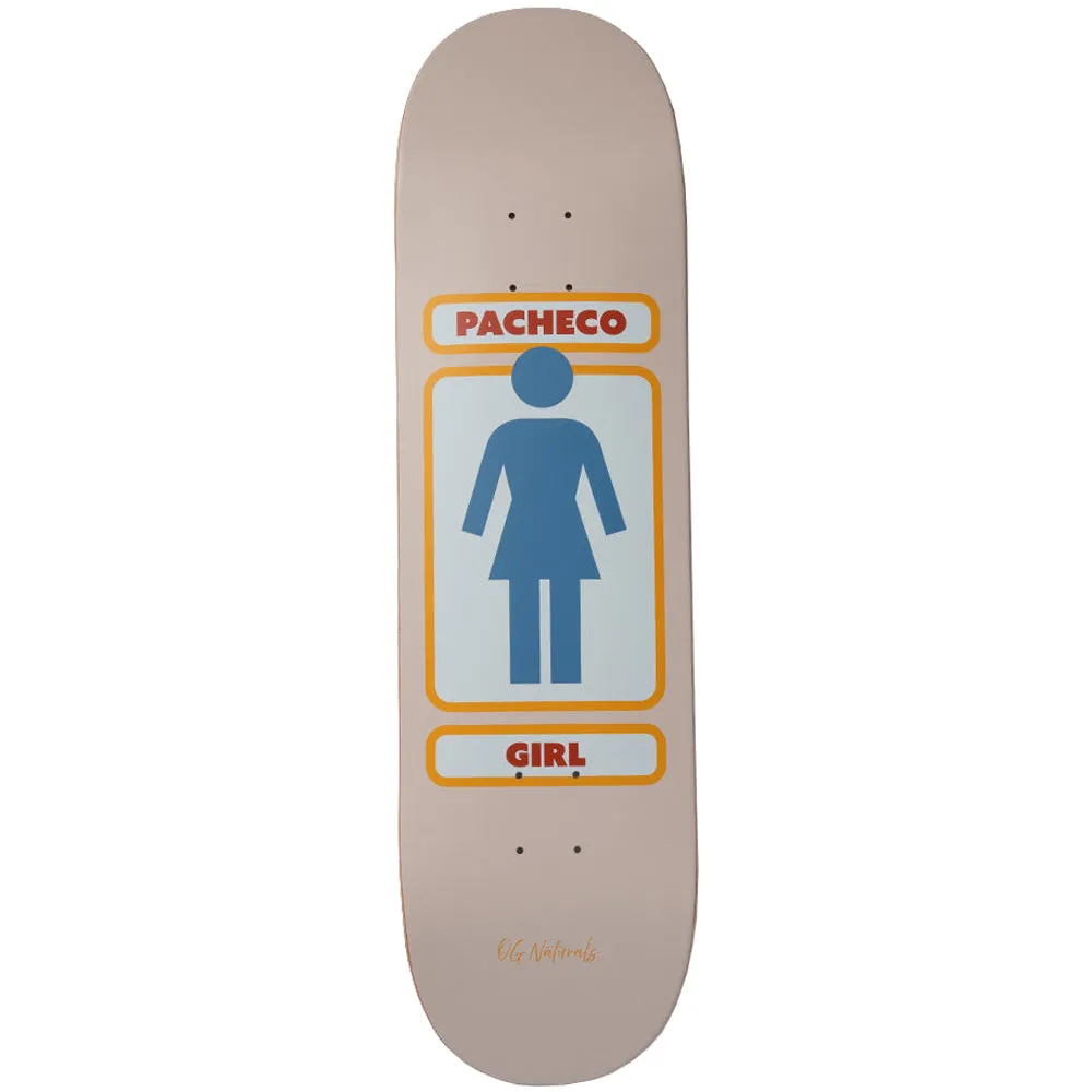 Girl Tyler Pacheco OG Naturals Twin Tip Skateboard Deck 8.5"