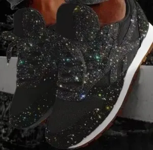 Glitter Rise™ | Women's Chunky Sneakers | Height-Enhancing, Sparkling Design, Comfortable Fit