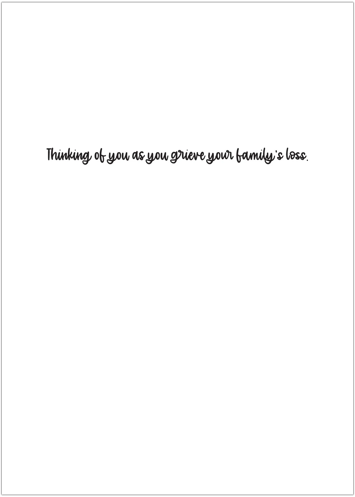 Glory To Dog One Day, All the Cats We’ve Ever Loved Will Come Running Toward Us and That Will Be a Good Day Sympathy Card