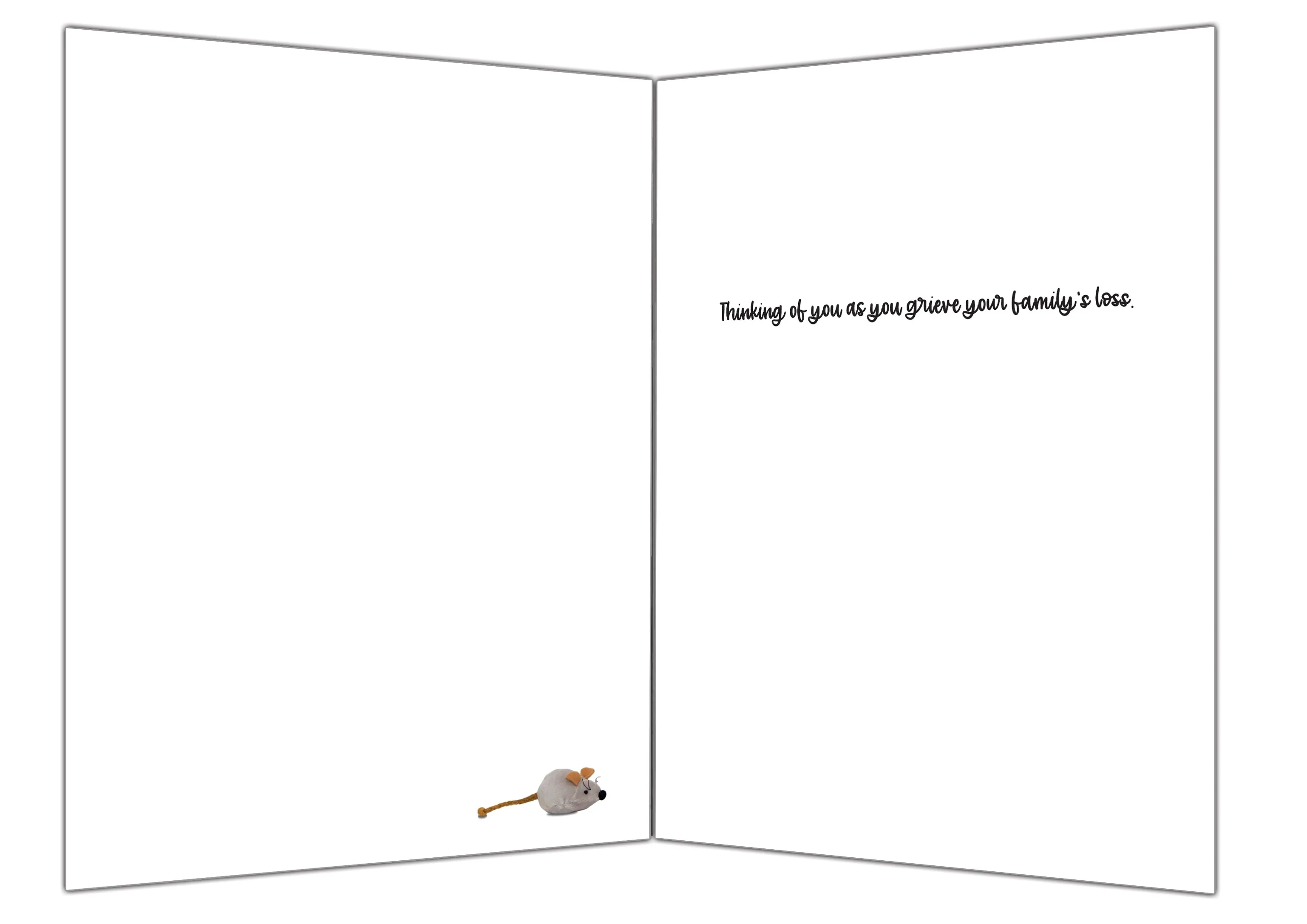 Glory To Dog One Day, All the Cats We’ve Ever Loved Will Come Running Toward Us and That Will Be a Good Day Sympathy Card