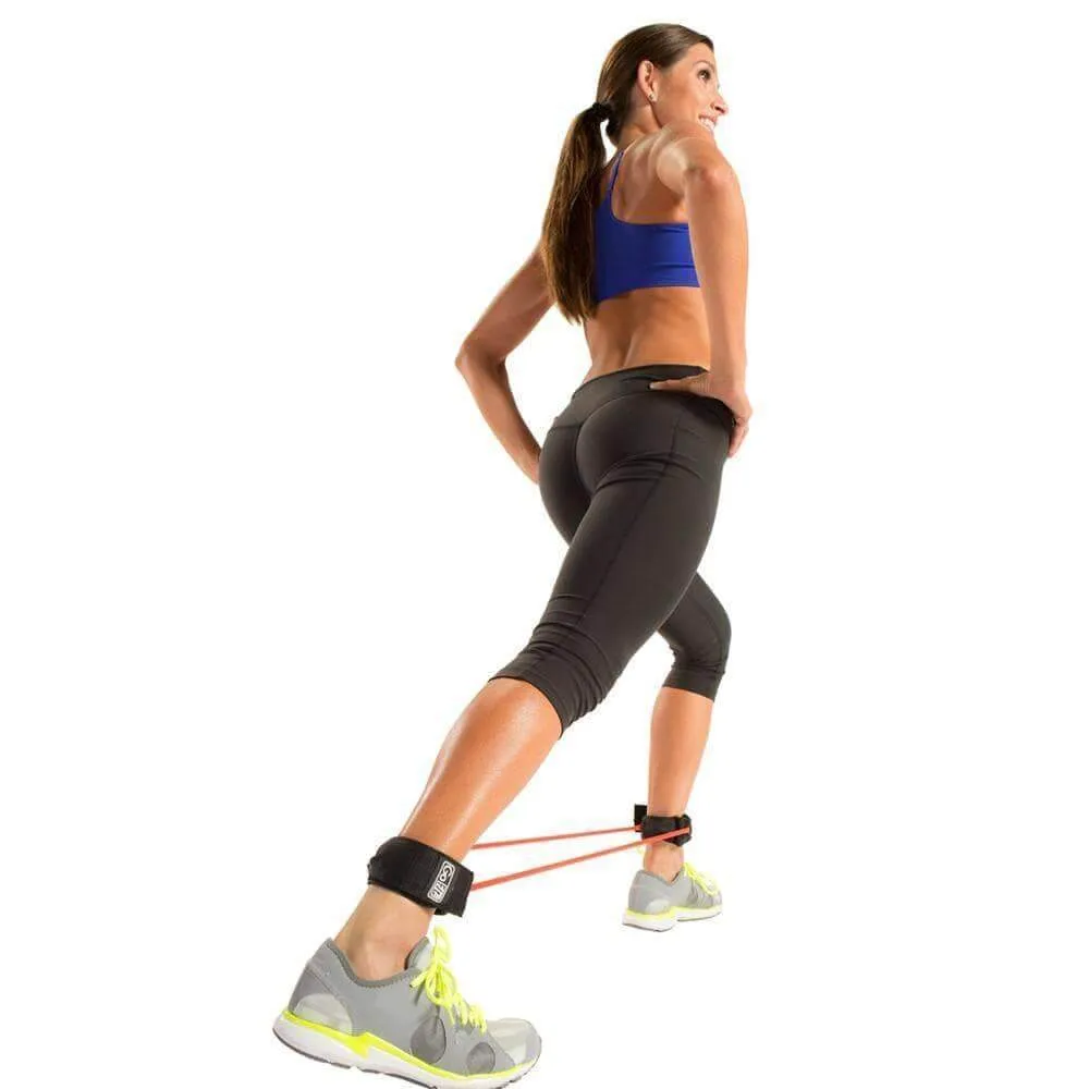 GOFIT RESIT A CUFF LOWER BODY TUBE TRAINER LIGHT TO HEAVY RESISTANCE