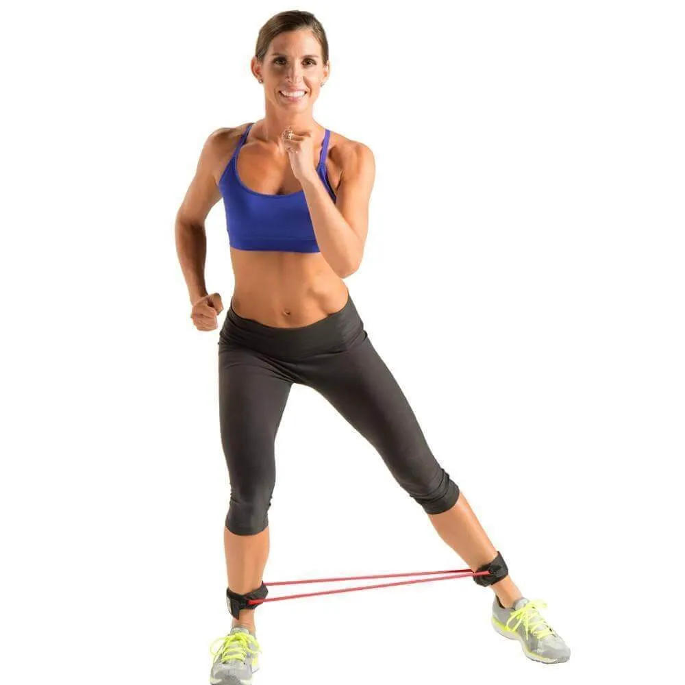 GOFIT RESIT A CUFF LOWER BODY TUBE TRAINER LIGHT TO HEAVY RESISTANCE