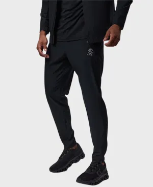 Gym King Flex Woven Track Bottom Black