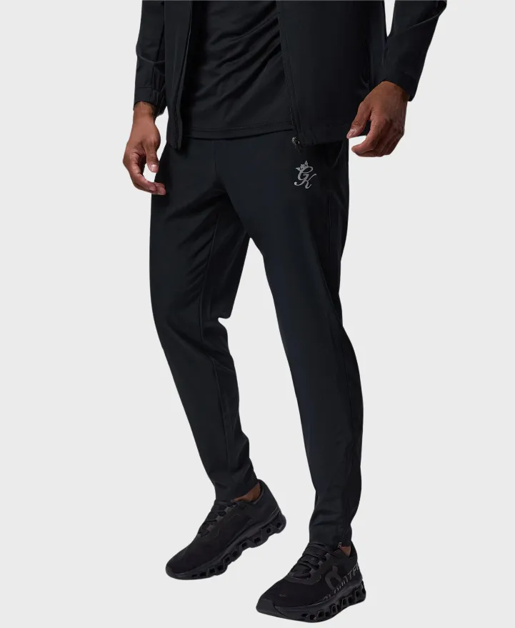 Gym King Flex Woven Track Bottom Black
