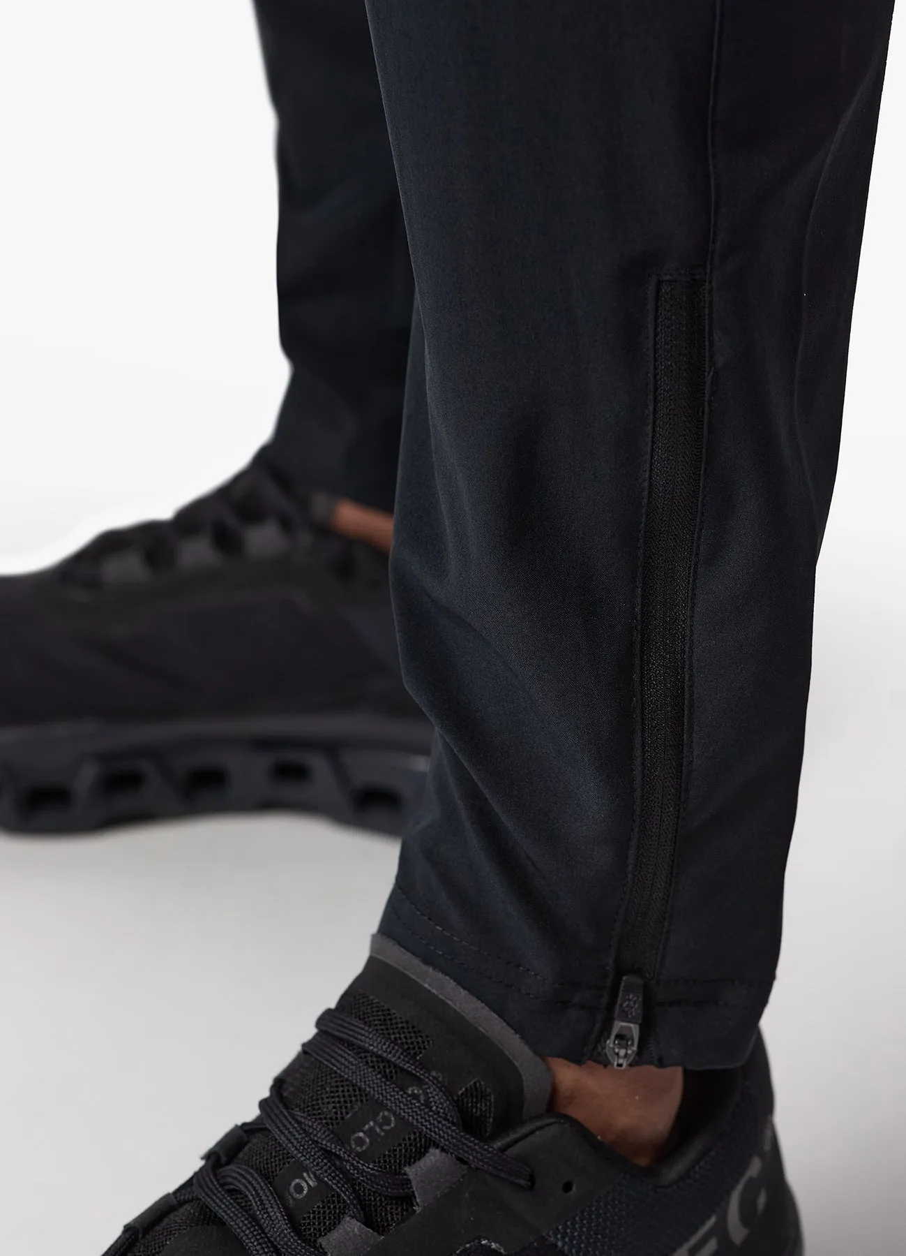 Gym King Flex Woven Track Bottom Black