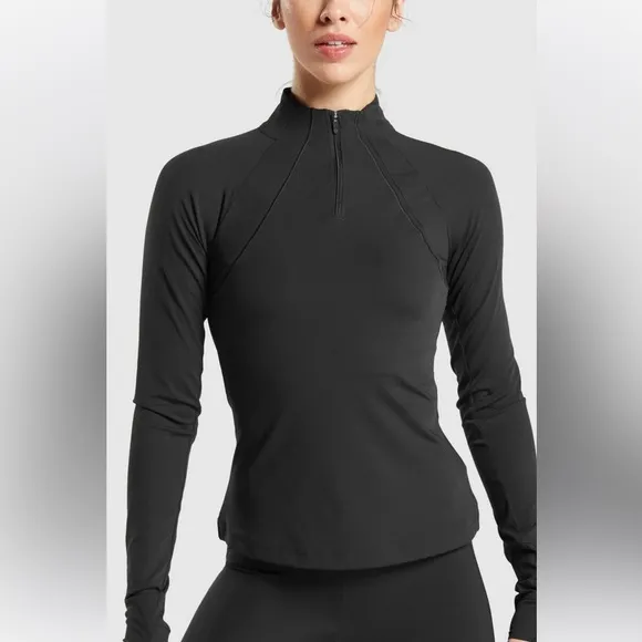 Gymshark RUNNING 1/4 ZIPRegular Fit XXL Green NWT in packaging