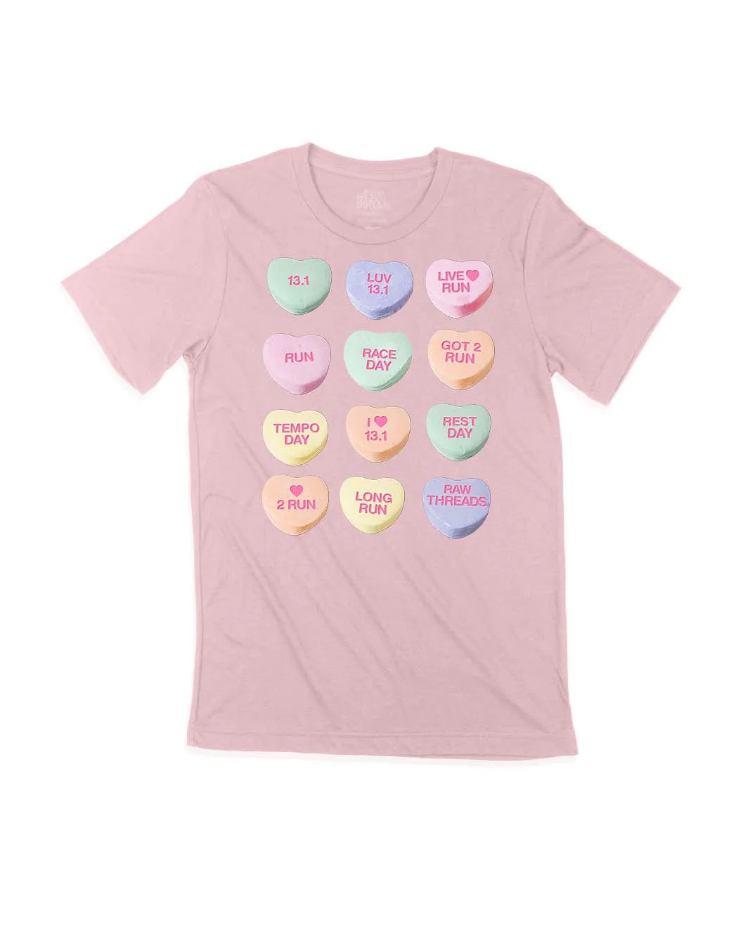 Half Marathoner's Candy Hearts