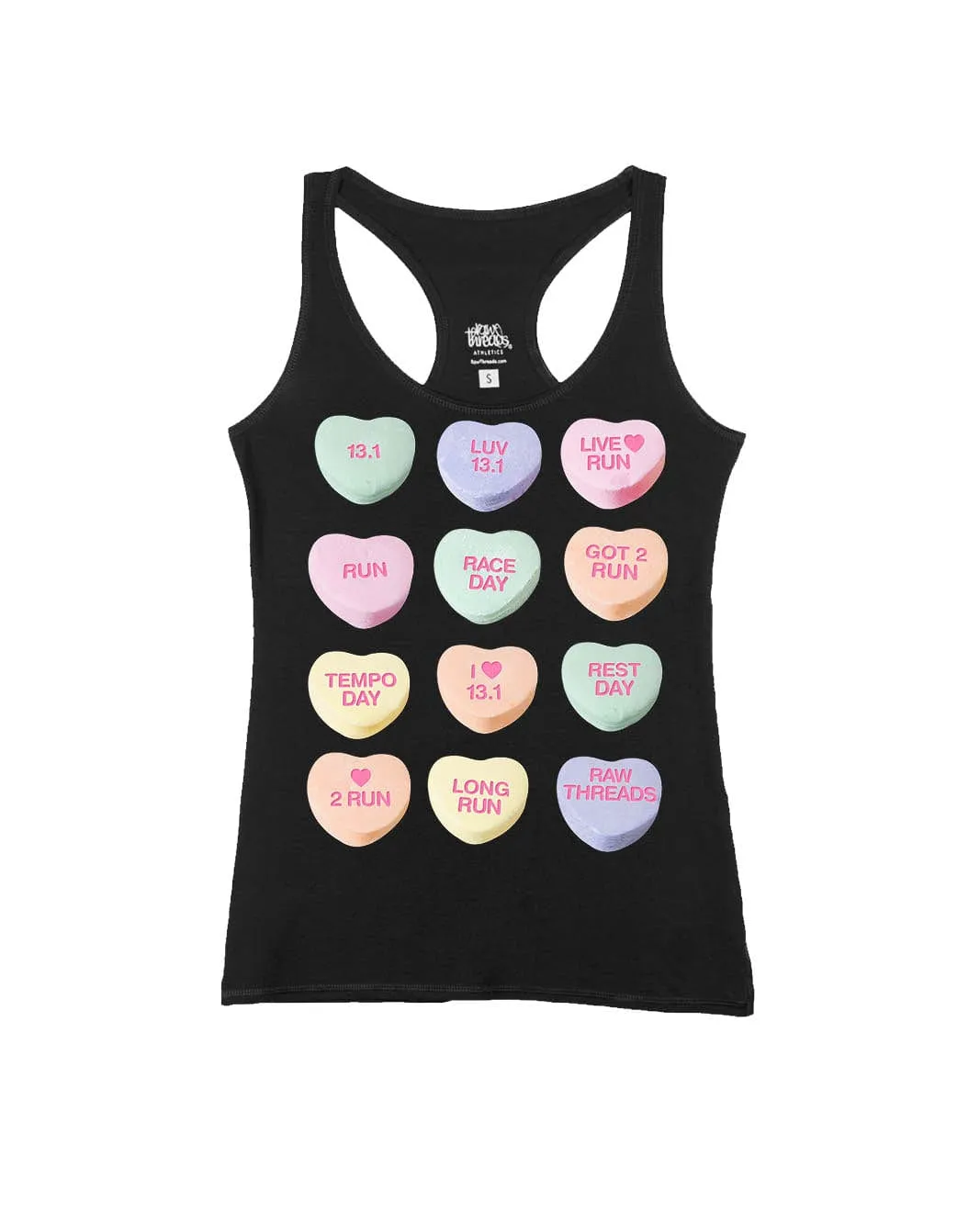 Half Marathoner's Candy Hearts
