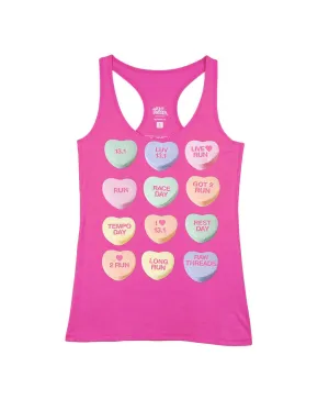 Half Marathoner's Candy Hearts