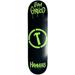 Hammers - Jim Greco Glow Hammer Logo 8.25 Skateboard Deck