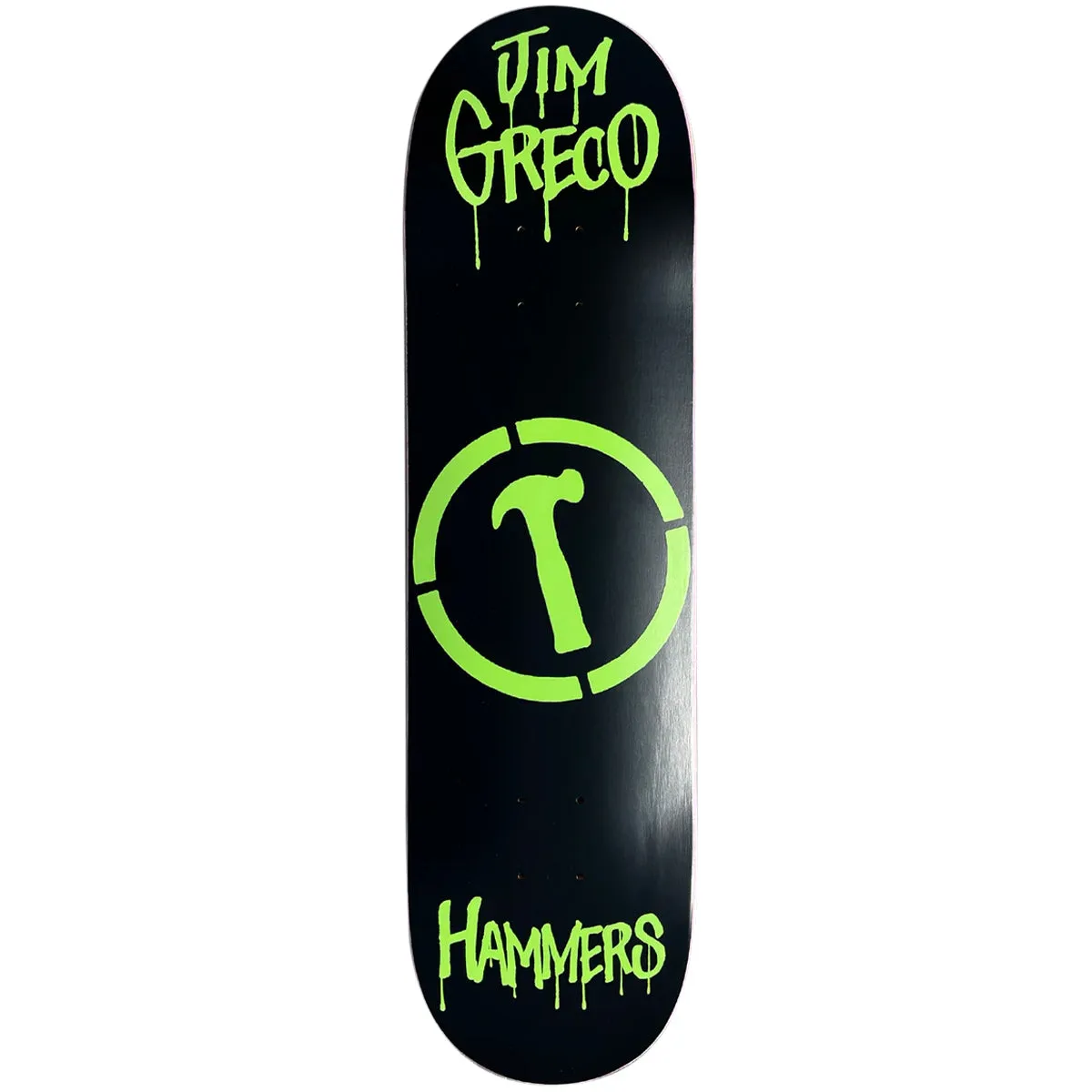 Hammers - Jim Greco Glow Hammer Logo 8.25 Skateboard Deck
