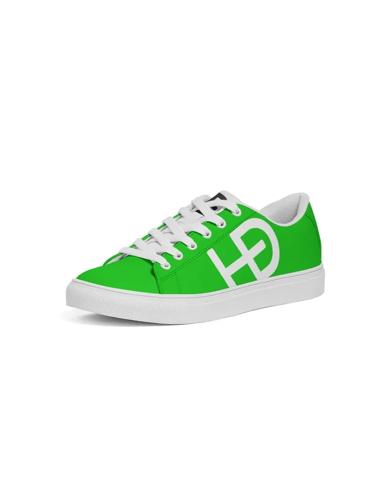 HEED NYC Women's Classic Green Apple Vegan Leather Sneaker