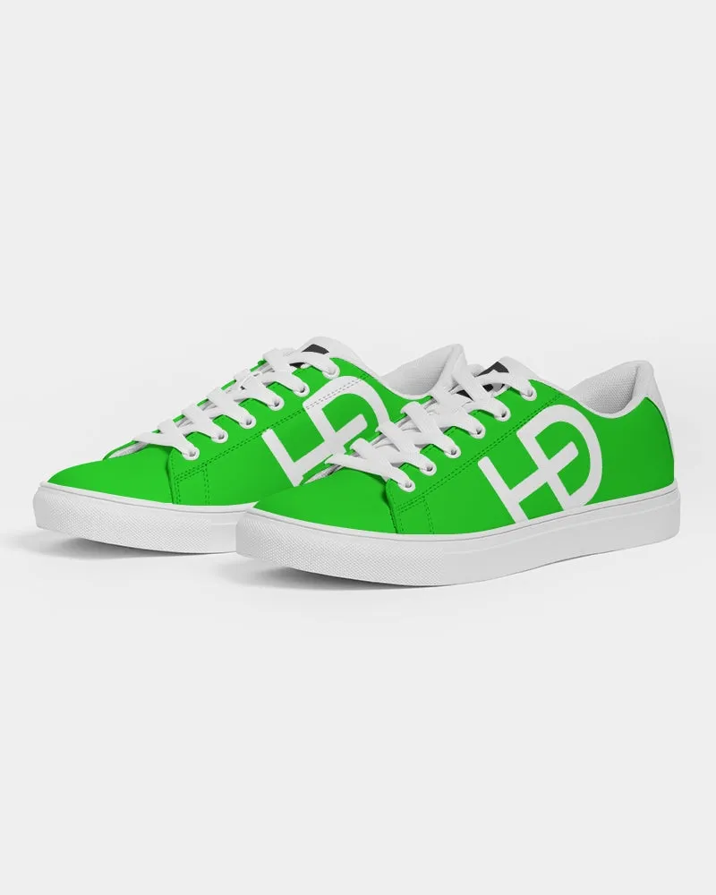 HEED NYC Women's Classic Green Apple Vegan Leather Sneaker