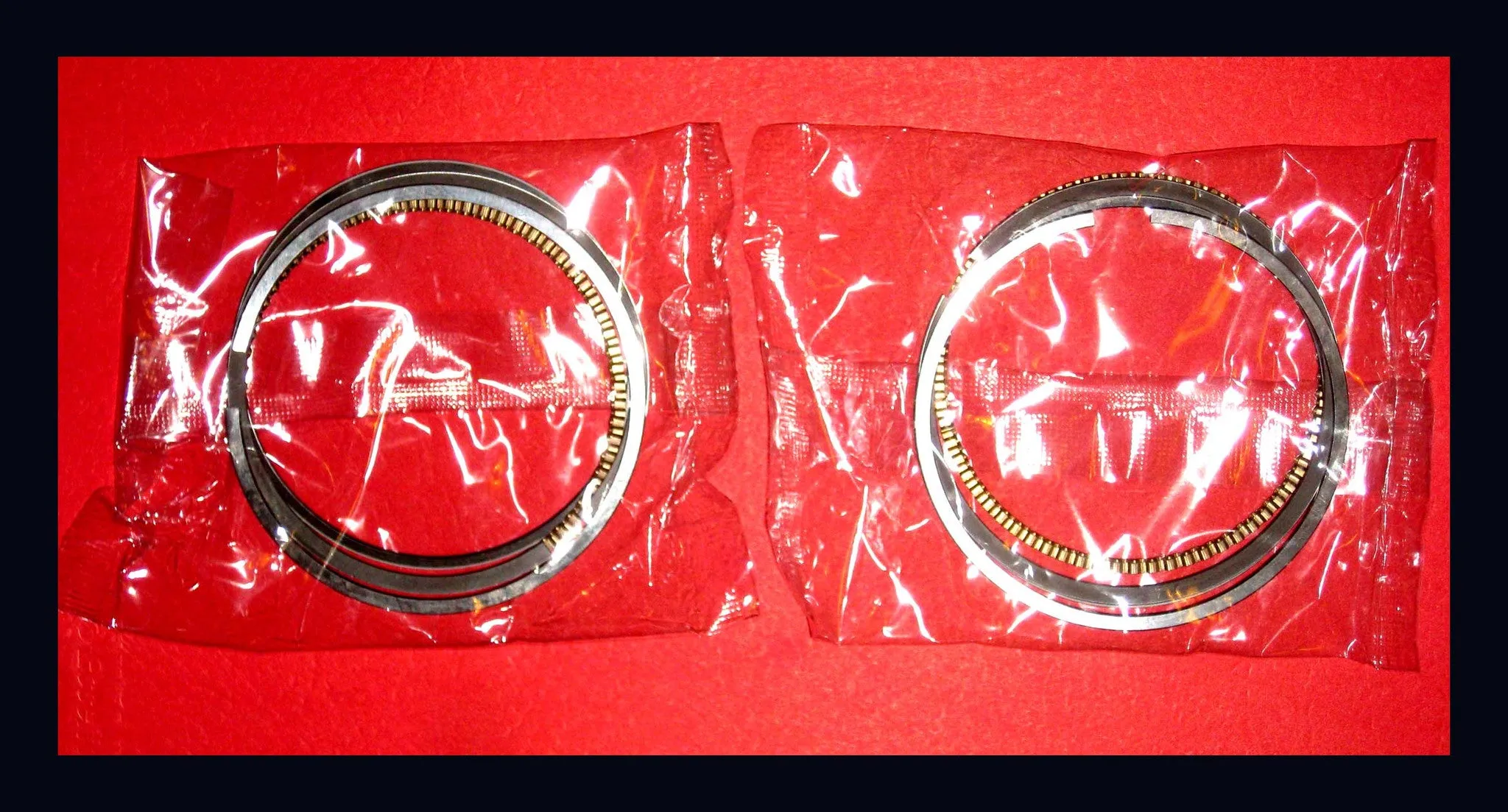 Honda CB450 CM450 Piston Ring Set x2 1982 1984 1985 1986 1987 1988 CMX450