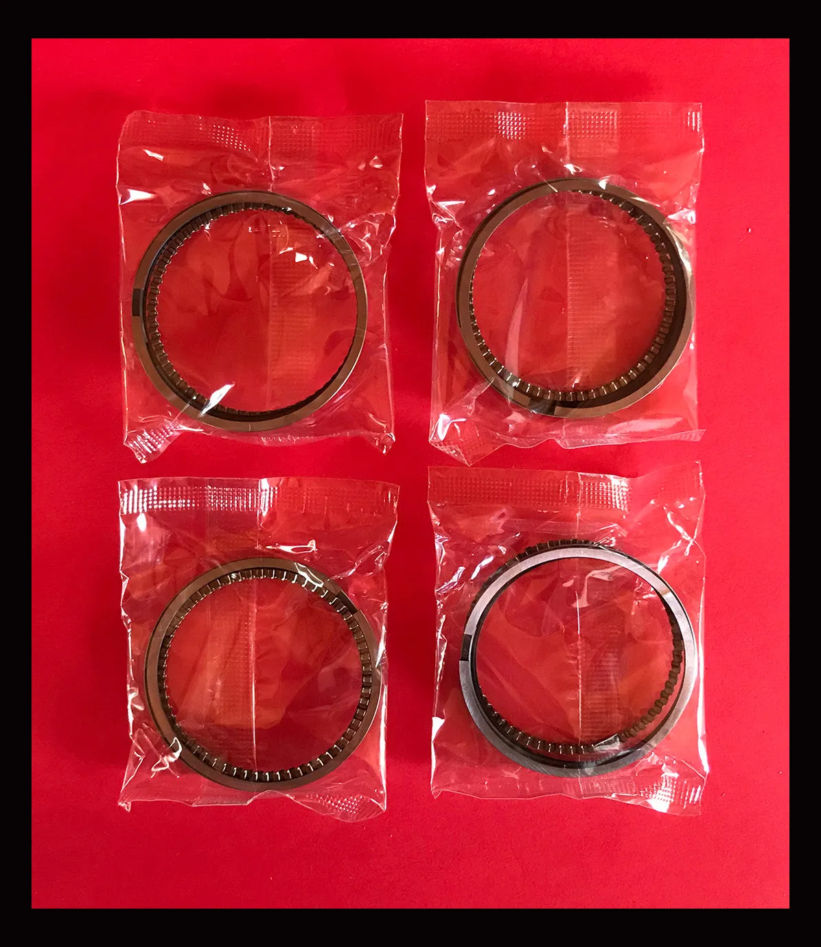 Honda CB500 CB500F Piston Rings 4 sets CB500 K Four 500/4 1971 1972 1973! 13011-323-014