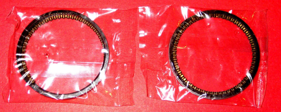Honda CL77 305 Piston Ring Set x 2 Scrambler 1965 1966 1967 1968 Standard STD.