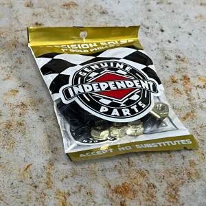 Independent Skateboard Truck Phillips Bolts Black / Gold