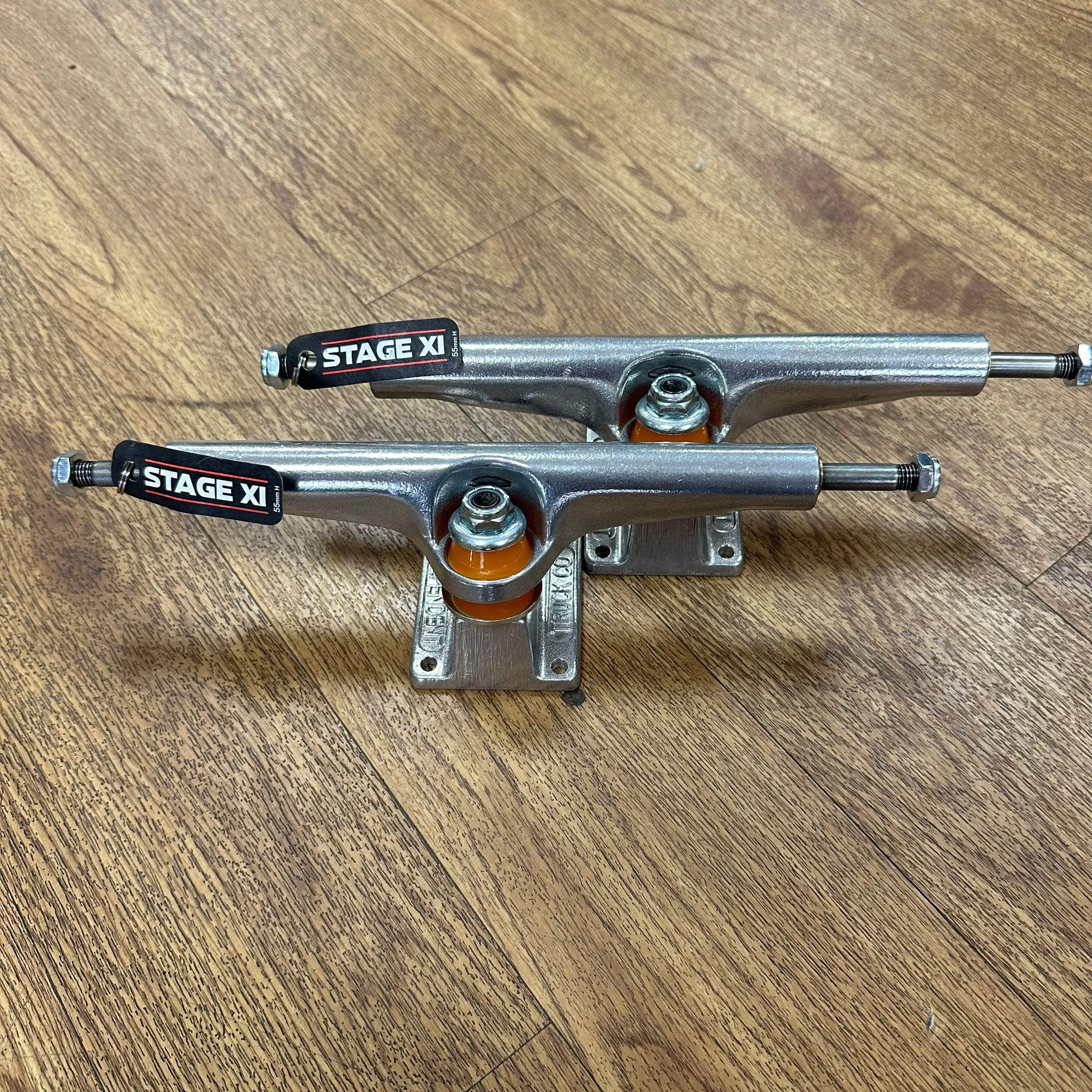 Independent Stage 11 Skateboard Trucks Silver Pair