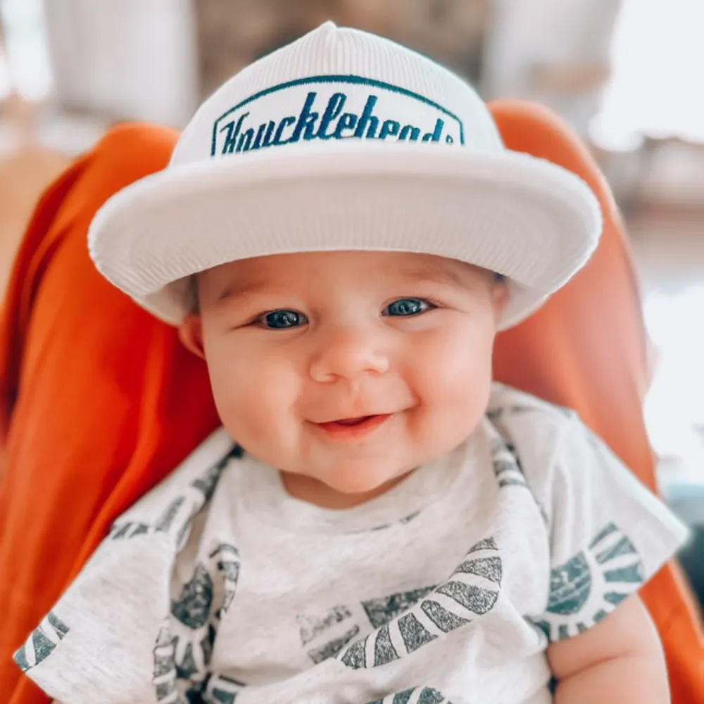 Infant Snapback Hat I Shell Beach Summer Hat Infant