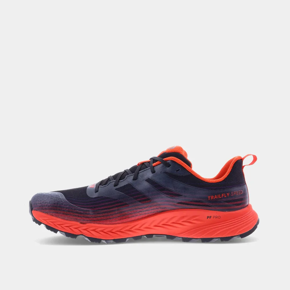 INOV8 Men's TrailFly Speed (M) Wide - Black/Fiery Red