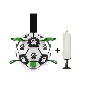 Interactive Dog Football Training Ball & Chew Toy