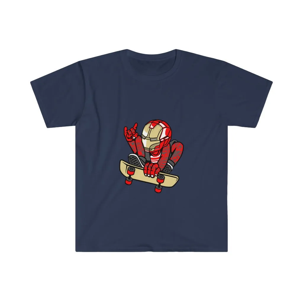 Iron Man Skateboard T-Shirt