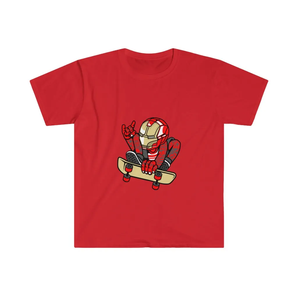 Iron Man Skateboard T-Shirt