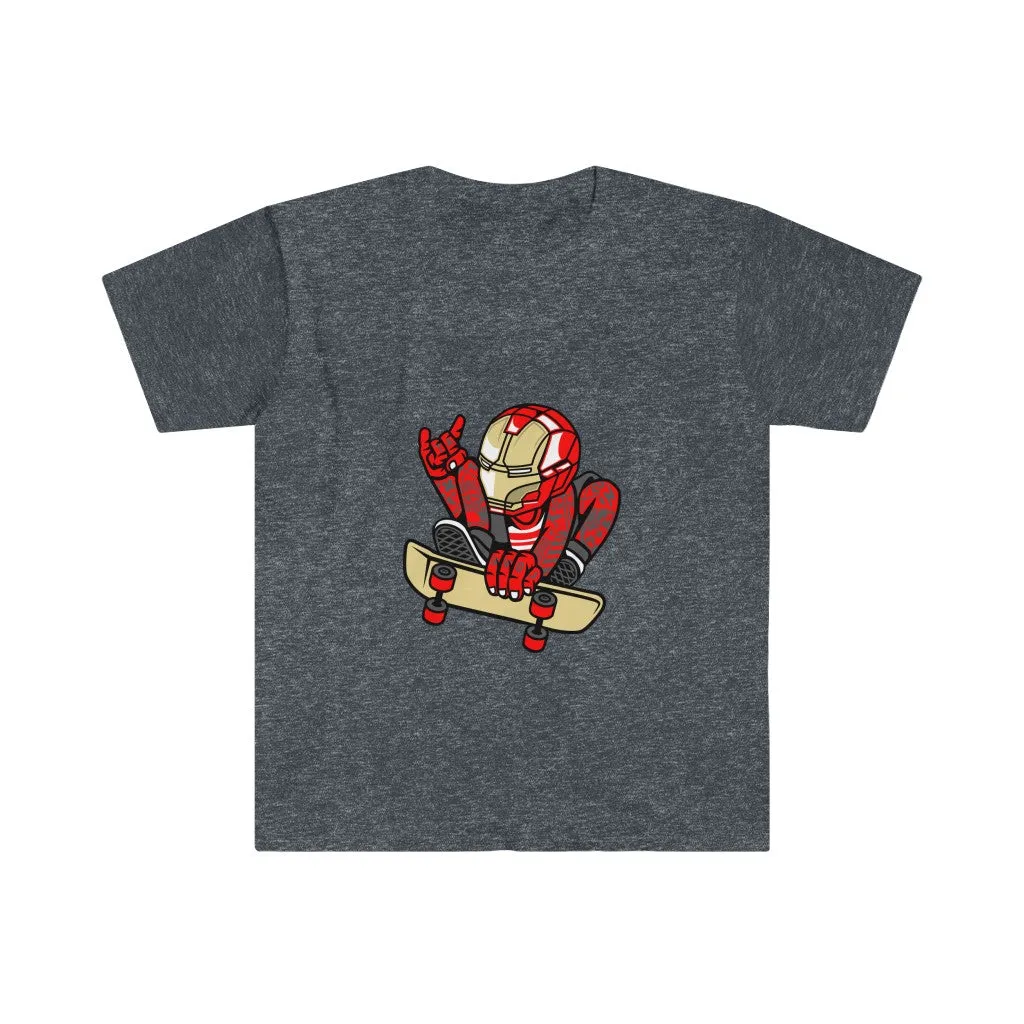 Iron Man Skateboard T-Shirt