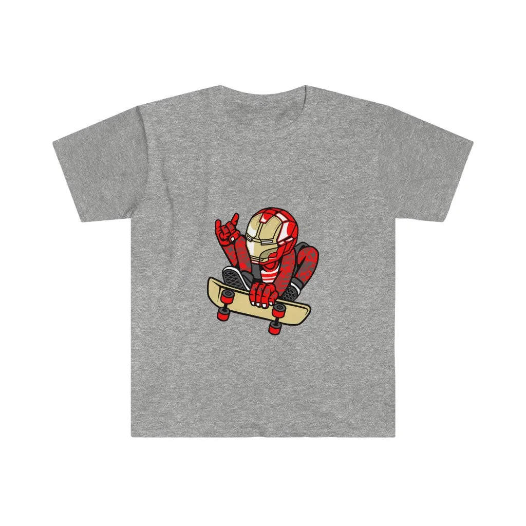Iron Man Skateboard T-Shirt