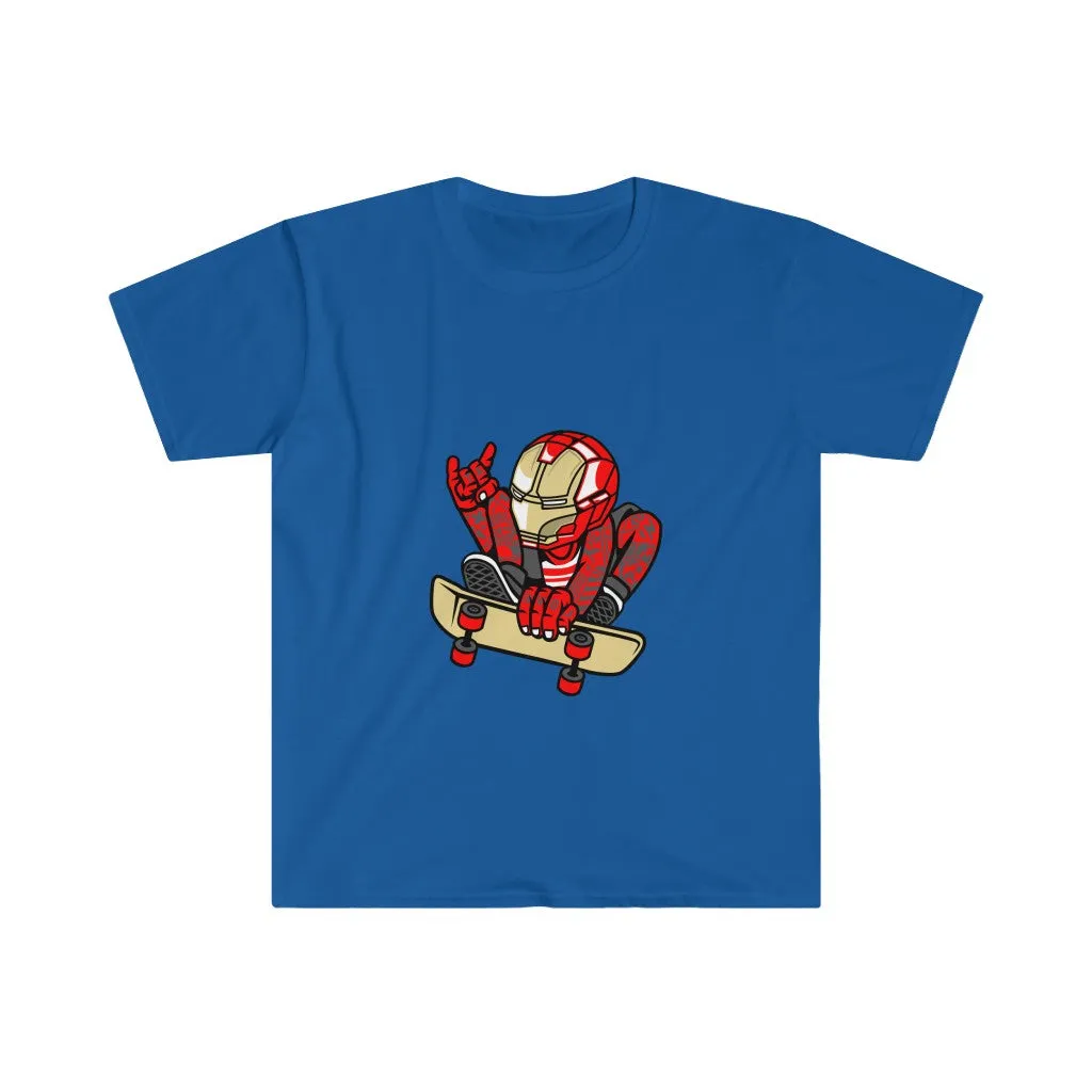 Iron Man Skateboard T-Shirt