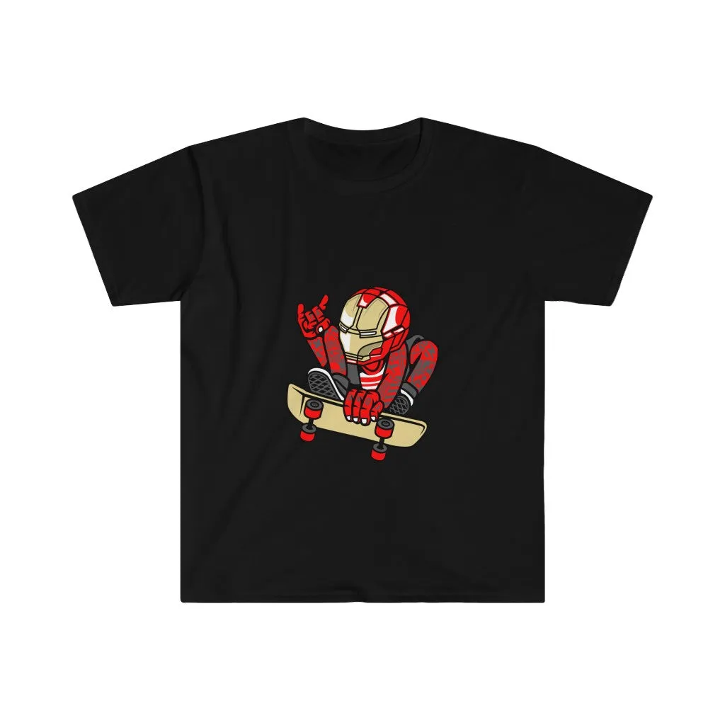 Iron Man Skateboard T-Shirt