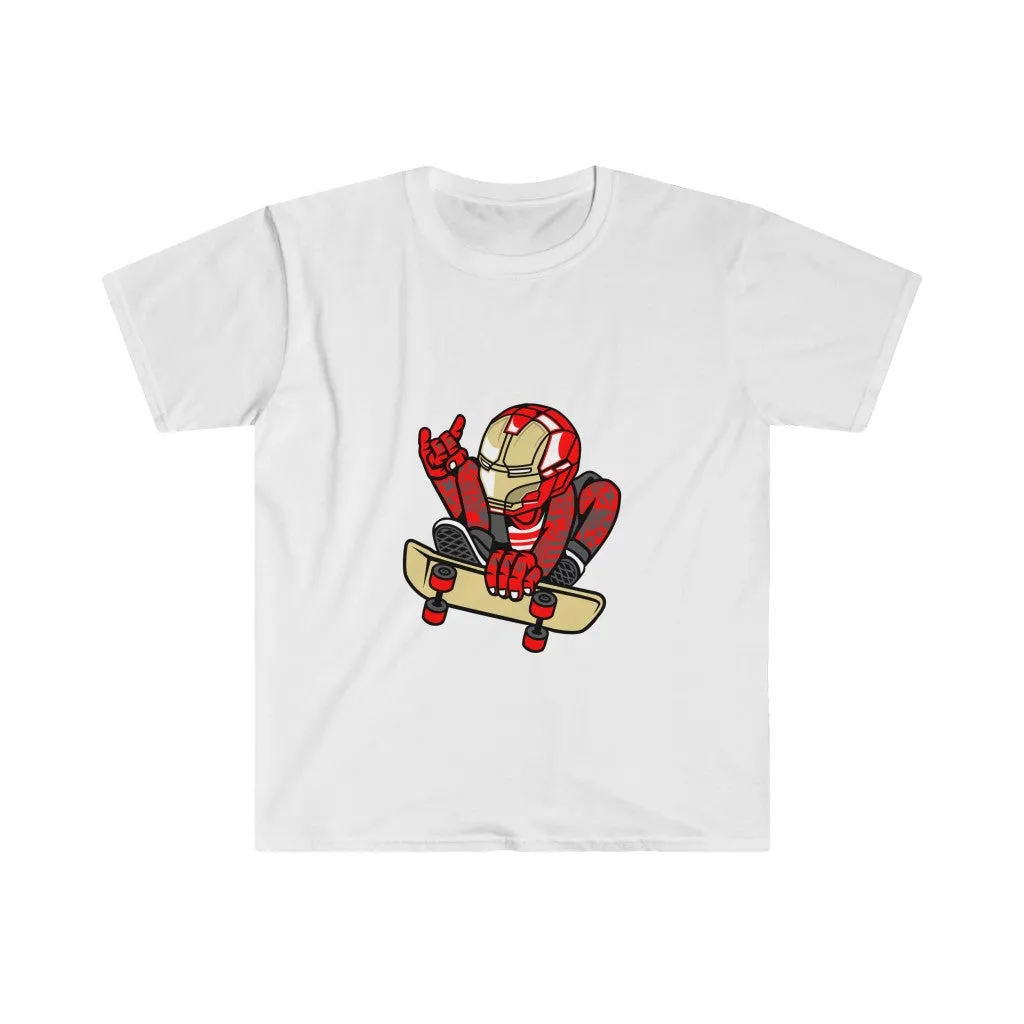 Iron Man Skateboard T-Shirt