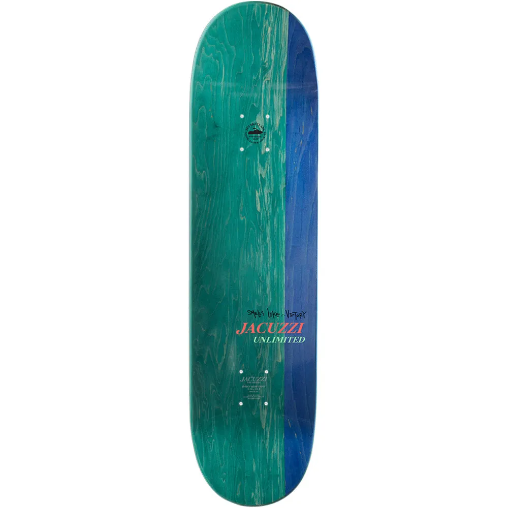Jacuzzi Unlimited Burnt Rubber Jet Ski Skateboard Deck 8.25"