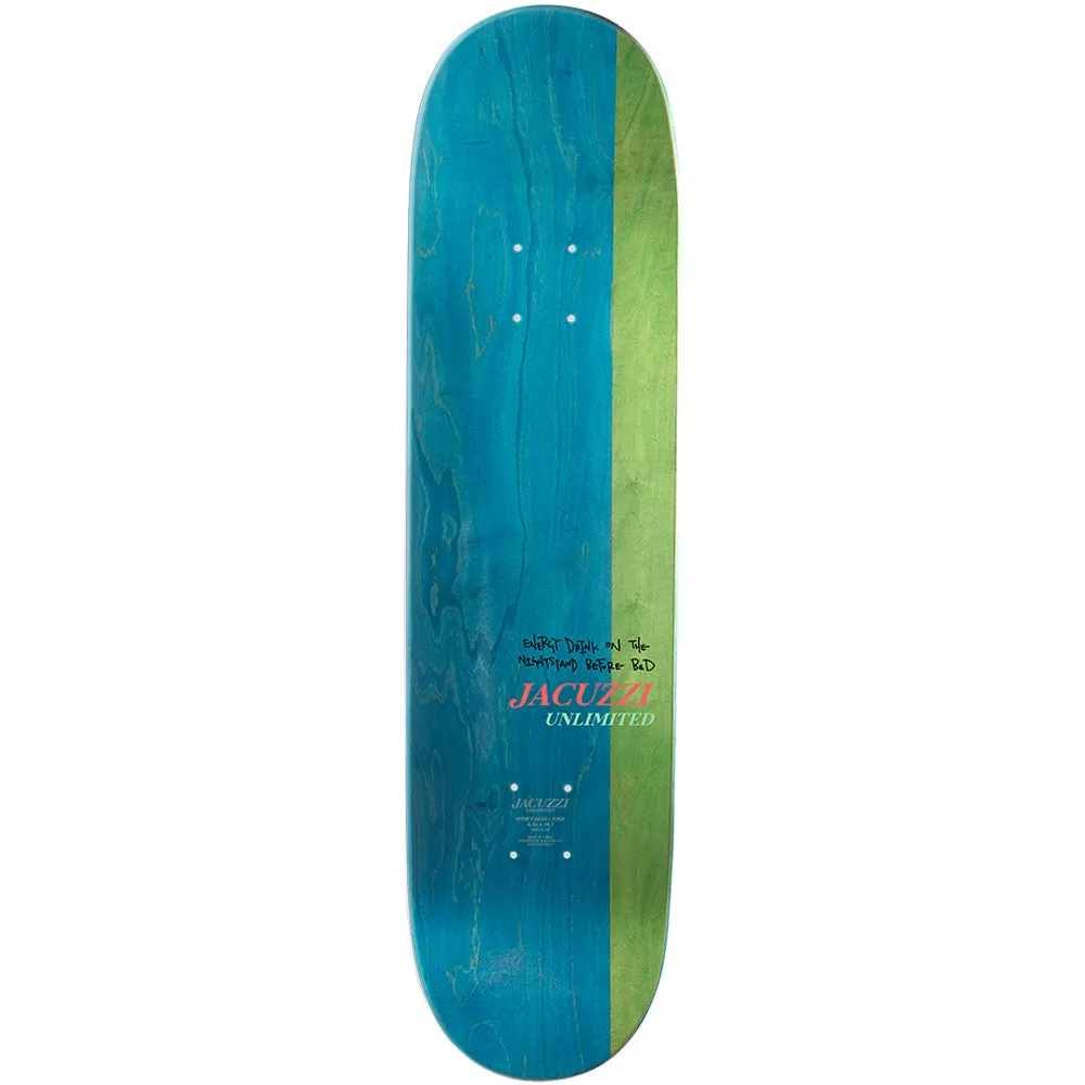 Jacuzzi Unlimited Caswell Berry Smoke Skateboard Deck 8.125"