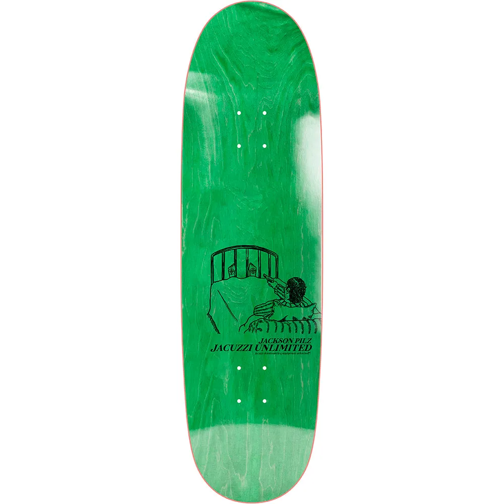 Jacuzzi Unlimited Jackson Pilz Critical Hit Skateboard Deck 9.125"