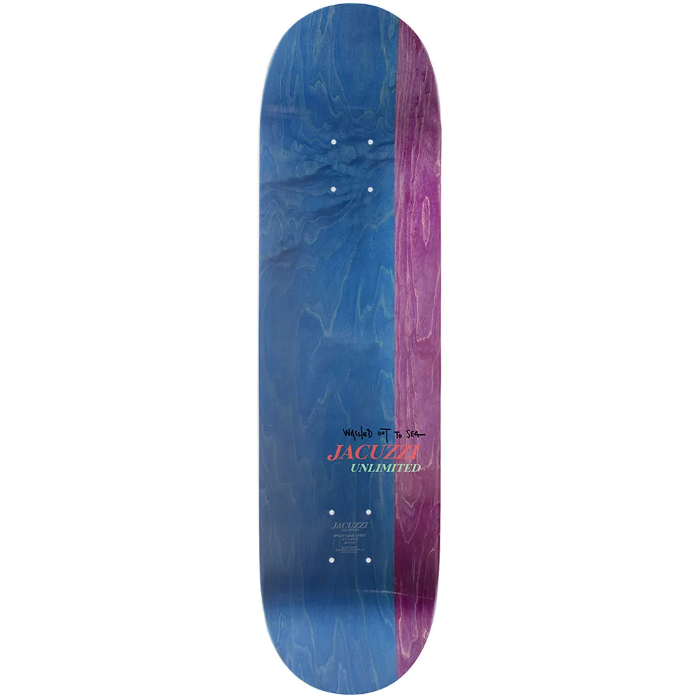 Jacuzzi Unlimited Jackson Pilz Shits Creek Skateboard Deck 8.5"