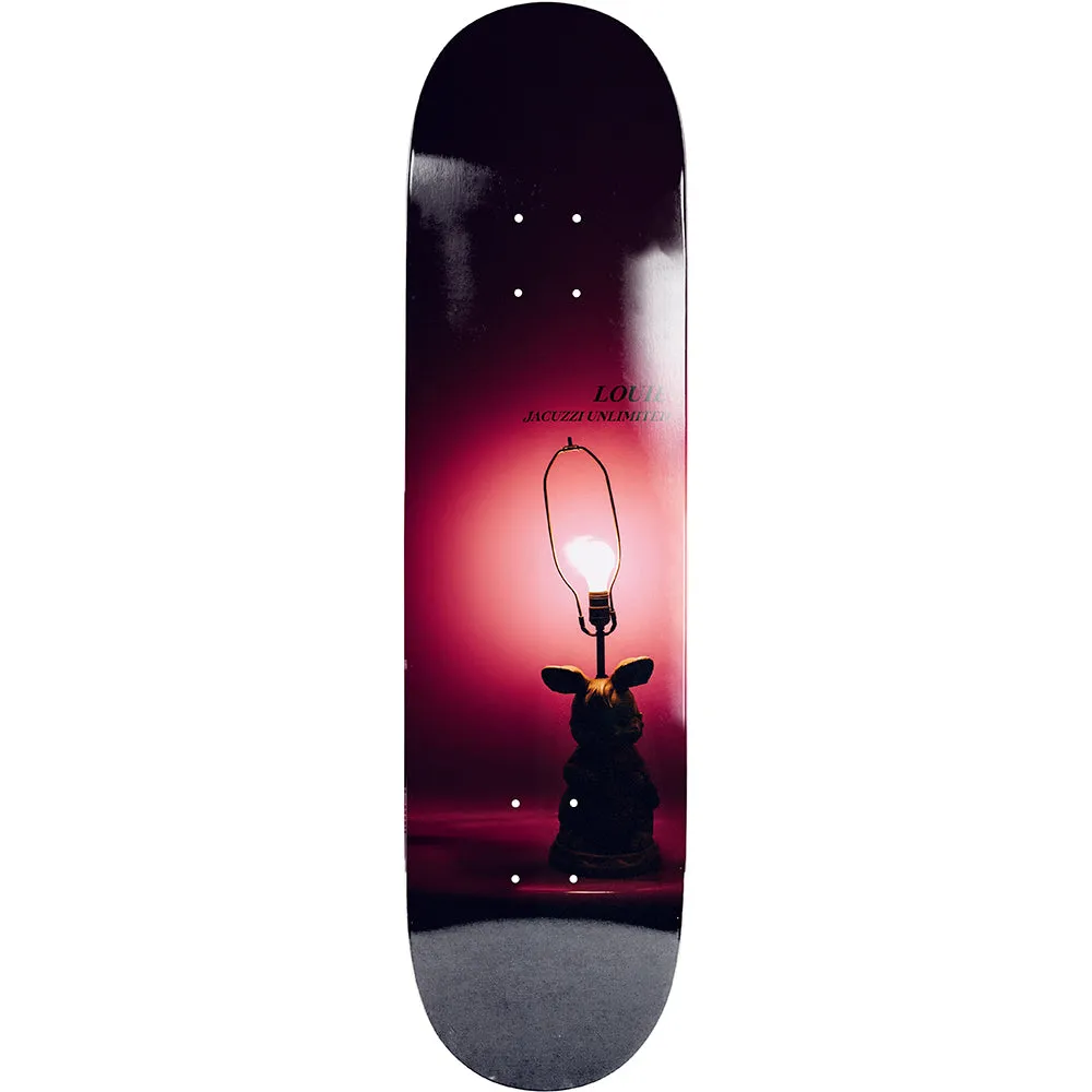 Jacuzzi Unlimited Louie Barletta Bunny Lamp Skateboard Deck 8.25"