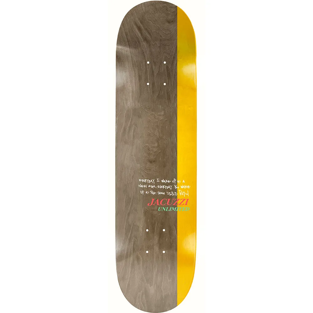Jacuzzi Unlimited Michael Pulizzi Sad Eyes Skateboard Deck 8.375"