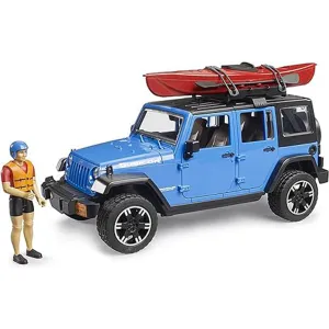 Jeep Wrangler Rubicon w Kayak and Figure
