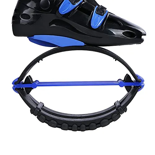 Joyfay Unisex Fitness Jump Shoes Bounce Shoes (Blue, X-Large)