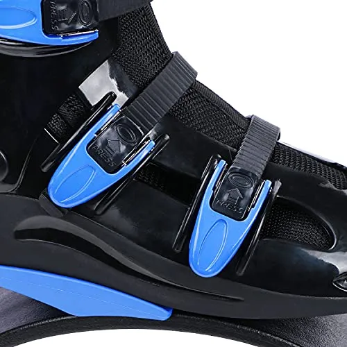 Joyfay Unisex Fitness Jump Shoes Bounce Shoes (Blue, X-Large)
