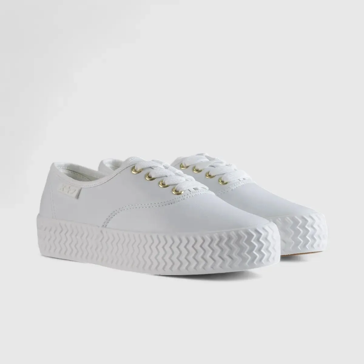 K7 Gayle Lace Up Sneaker White